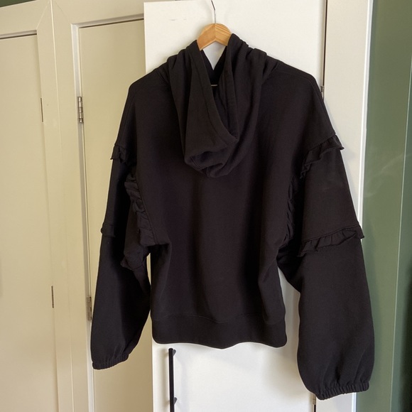 Rebecca Minkoff Evelyn Ruffle-Trim Hoodie - Picture 5 of 16